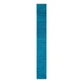 thumbnail image 4 of Unique Loom Solid Shag Collection Area Rug (2' 7" x 19' 8" Runner Turquoise), 4 of 7