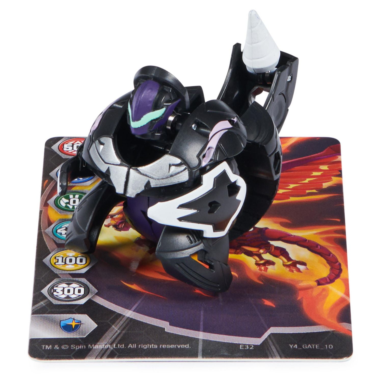 Bakugan Legends, Cyndeous X Skorporus, 2-inch-Tall Collectible Action Figure and Trading Cards, Kids Toys for Boys 6 and up