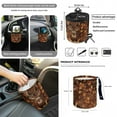 thumbnail image 4 of Renewold Deer Camo Hunting Forest 12 PCS Car Seat Cover Full Set, with Steering Wheel Seat Belt Cover Trash Can Armrest Pad Rear View Mirror Cover Coaster Keychain Air Vent Pouch, 4 of 7