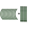 thumbnail image 2 of Agiferg 10PCS Plastic Arcuated DIY Plant Support Garden Climbing-Trellis Vine Cage, 2 of 7