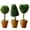 1, variant on 8“ Artificial Boxwood Grass Small Fake Plant with Potting, Herbage Tabletop, Shelf Decorations, Faux Plant for Indoor & Home Decor