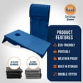 thumbnail image 3 of Open Box Driveway Games All Weather Indoor/Outdoor Cornhole Board Set, Blue, 3 of 7