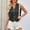 Black, variant on EGNMCR Women's Casual Denim Vest, Sleeveless Frayed Ripped Long Denim, Jean Jacket Women's Fashion Spring Summer Sleeveless Hatless Jean Jacket/Jacket Women Coat