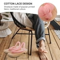 thumbnail image 3 of WESIEVYA 1 Pair Clogs Hausschuhe Pink Simple Summer Easy to Put On and Off, 3 of 4