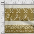thumbnail image 2 of oneOone Velvet Dark Olive Green Fabric Asian Block Dress Material Fabric Print Fabric By The Yard 58 Inch Wide, 2 of 4