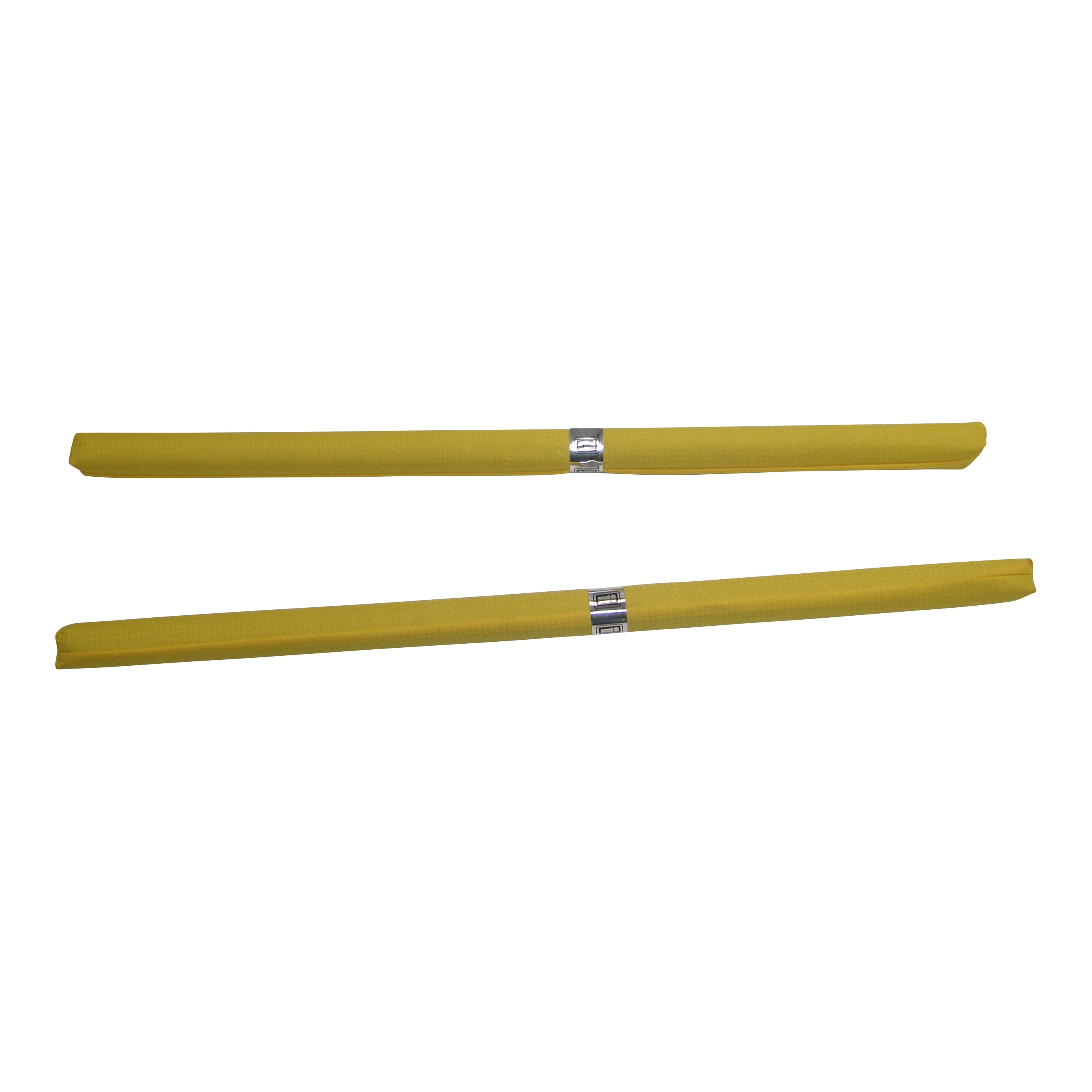 2 YELLOW 24" Kids Foam Padded Rattan Practice Sparring Escrima Serrada