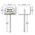 thumbnail image 6 of Eveokoki Keep Dogs Off Our Grass Sign, 12" x8" Stay Off Grass Aluminum Signs with Metal Stakes,UV Protected,Weatherproof,Fade Resistant,Easy to Mount, 6 of 6