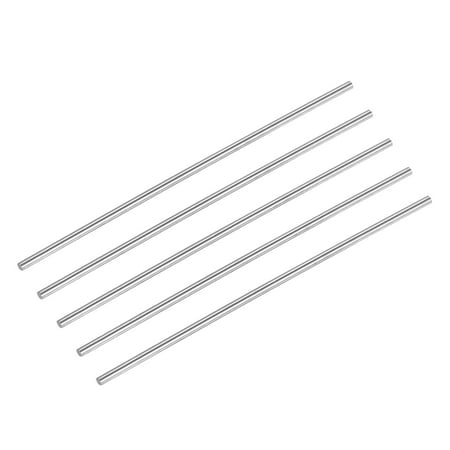 

Uxcell 1.4x60mm(Dia -0/-0.01mm) Round Steel Rod 63-65 HRC HSS Lathe Bar Tool 5Pack
