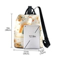 thumbnail image 3 of FORMRS Women's Travel Backpack Purse Anti-Theft Hidden Pockets Casual Shoulder Bag, Retro Rainbow, 3 of 7