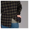 thumbnail image 4 of VORTEX Adult Male Timber Rush Flannel Long Sleeve Shirt, Color: Forest, Size: S, 4 of 5