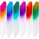thumbnail image 1 of Mudder - Paquete de 24 mini limas de uñas de cristal con funda de plástico, pequeñas limas de cristal para naturaleza, limas de uñas de cristal checo, limas de uñas de doble cara para viajes, salón de, 1 of 5