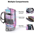 thumbnail image 3 of Tilami Rolling Backpack 19 inch with Lunch Bag Wheeled Laptop Backpack, 3 of 5