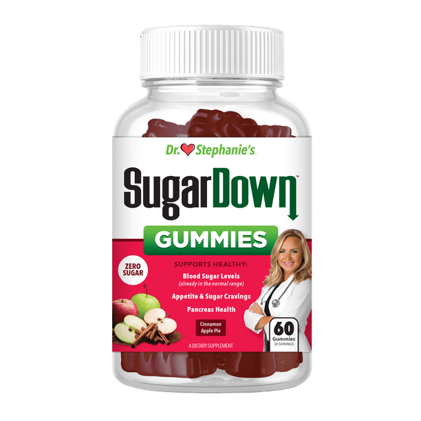 Dr. Stephanie’s SugarDown Gummies Blood Sugar Gummies with Ceylon Cinnamon