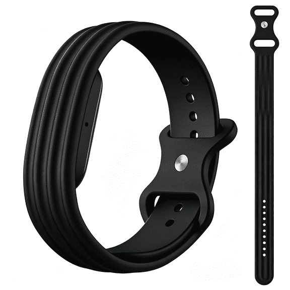 DESIGNICE Replacement Sport Band Compatible with Air Fitness Tracker|Active Band,Workout-Friendly Silicone Band,Soft Silicone Watch Band,Adjustable Loop for Men Women