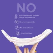 PurComfy Premium Postpartum Pads with Wings Extra Long Maternity Pads Large Maximum Absorbency Post-partum Incontinence Pads Ultra Soft Heavy Flow Secure Leak Protection After Birth Pads, 24 Count