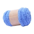 thumbnail image 1 of Hilo grueso y voluminoso para tejer a mano, hilo para tejer con brazos, hilo jumbo para tejer azul, 1 of 9