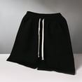 thumbnail image 2 of New Summer Arrivals YLSDY Gym Shorts for Men Athletic Drawstring Sports Sweat Shorts Basketball Baggy Joggers Sleep Shorts Casual Activewear Black XXXXL, 2 of 6
