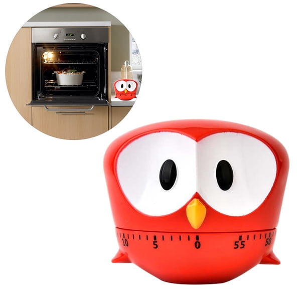 Para El Hogar, Dispositivos De Alarma De Cocina Encantadores Multiusos, Sin Batería, Utensilios De Cocina En Forma De Búho, Recordatorio De Tiempo Eigraketly HA040790-00