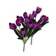 thumbnail image 3 of Ramo de flores artificiales Moyic tulipanes 9 cabezas color Púrpura, 3 of 6