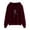 Wine, variant on Utoimkio Oversized Graphic Hoodies for Women Plus Size Hoodie Long Sleeve Pullover Sweatshirts for Women Loose Fit Pullover Tops Fall Outfits