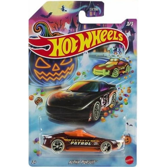 Hot Wheels Halloween 2026 Alpha Pursuit Die Cast Car