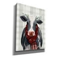thumbnail image 2 of Epic Graffiti 'Yuletide Cow II' by Victoria Borges, Canvas Wall Art, 26"x34", 2 of 2