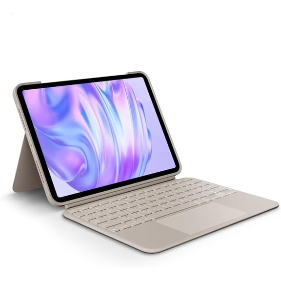 Logitech Combo Touch for iPad Pro 11-inch - Detachable Wireless Keyboard Case with Trackpad, Sand
