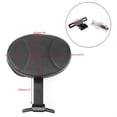 thumbnail image 2 of ALLTIMES Adjustable Driver Rider Backrest for Fatboy for Heritage for Softail Models 2007-2017, PU Leather, Built-in Sponge, Metal Stand, 2 of 8