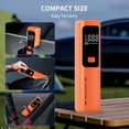 thumbnail image 6 of Car Tire Air Pump Portable, 150PSI Cordless Tire Inflator with Digital Pressure Gauge, Auto Shut Off, 3X Faster Inflation, Air Compressor for Car Tires, Motorcycle, Bike, Ball, Orange, 6 of 7