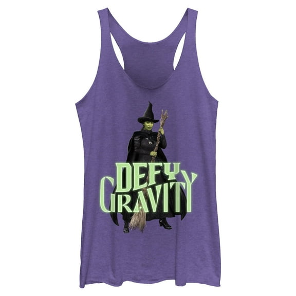 Women's Wicked Elphaba Defy Gravity Racerback Tank Top