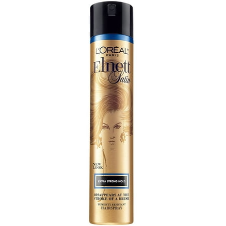 L'Oreal Paris Elnett Satin Extra Strong Hold Hairspray, Unisex, 11 fl oz.
