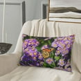 thumbnail image 5 of Daiia butterflies and Gardens Pattern Bedding Waterproof Pillow Protector Zippered Queen – Bed Bug Proof Pillow Encasement-16"x24", 5 of 6