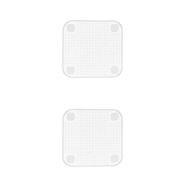 Moyic 1/3/4 Uds tapa de cuenco sellado película conservante de alimentos película de plástico transparente para refrigerador cubierta de transparente 14.5*14.5 cm 2Conjunto