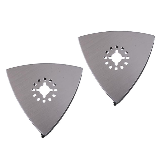 Tachiuwa 2x Triangular Sanding Pad Oscillating Multi Tools for Big Opening Power Tool