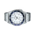 thumbnail image 3 of Casio Standard Analog Stainless Steel White Dial Quartz MTD-135D-7AV Men's Watch, 3 of 3