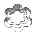 thumbnail image 2 of Stainless Steel Cookies Cutter Set with Flower Multi‑Size Shapes, Durable Reusable Baking Molds for Dough and Pastry for Family Homemade Dessert Projects 3Set, 2 of 5