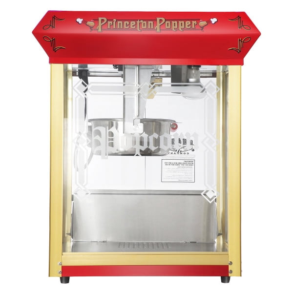 Great Northern Popcorn 8oz Princeton Popcorn Machine with Accessories, Red