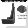 thumbnail image 5 of Front & Rear Side Automotive Mud Guards Splash Compatible for Chevrolet Cruze Sedan 2016-2020, 5 of 6