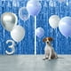 thumbnail image 4 of Bearachild Cortina de aluminio con ingredientes seguros, artesanía exquisita, bricolaje, fiestas de cumpleaños y celebraciones, cortina con Kits de decoración para fiestas Azul 9.8 pies, 4 of 6