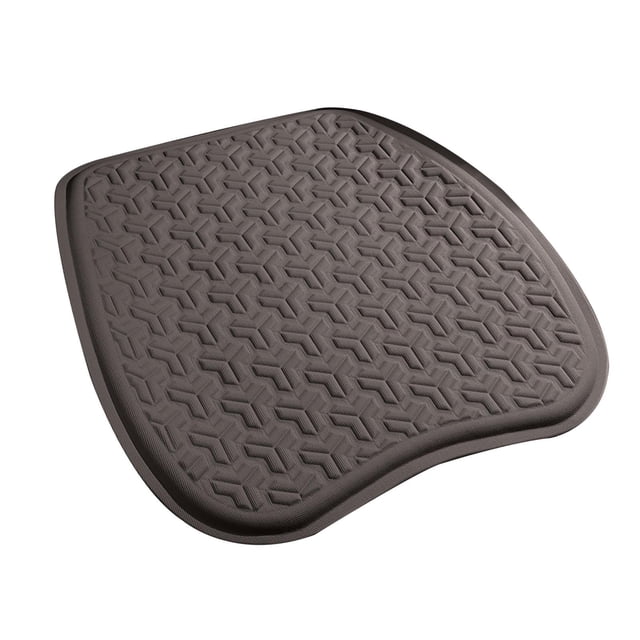 Funda de gel para asiento de coche, cojín protector de asiento, alfombrilla antideslizante y transpirable Café