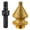 D, variant on Multifunctional Umbrella Conical Diamond Chamfer Bit, 10-38mm, 8×4 High Hardness Wear Resistant Abrasive Coating, Brown Aluminum Oxide Grinding Head