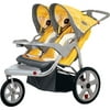 InStep - Grand Safari Double Jogging Stroller, Yellow and Gray