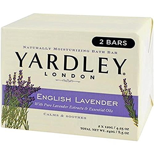 Yardley Bar Soap, English Lavender, 2 Count