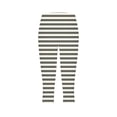 thumbnail image 4 of HAiming Yoga Capris Leggings for Women Striped Casual Workout Gym Pants High Waist Strenchy Clothes, 4 of 5