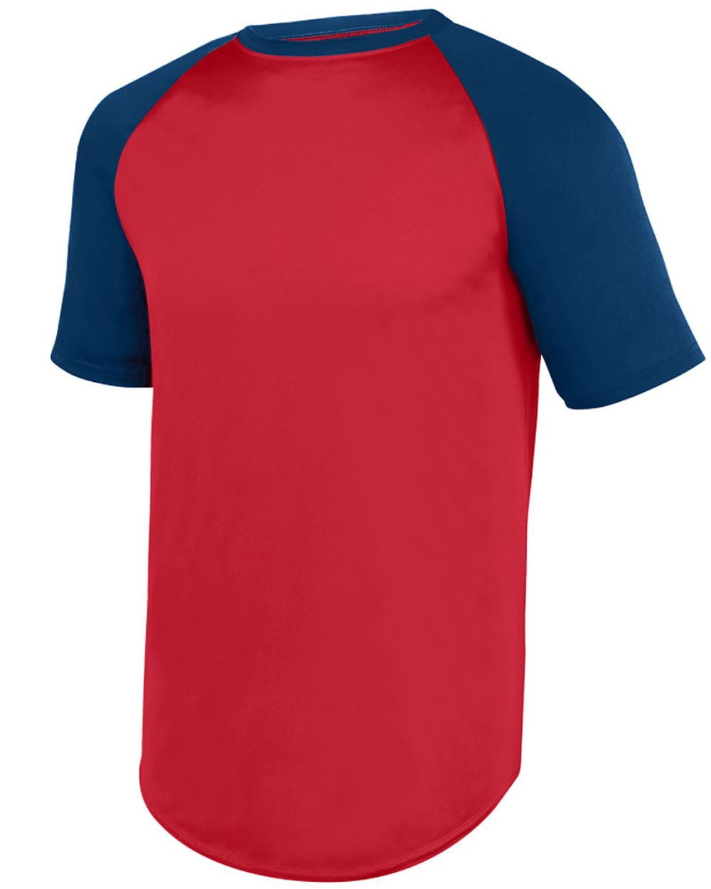 Youth Wicking Short Sleeve Baseball 