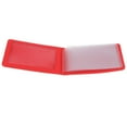 thumbnail image 3 of Cartera de Cuero delgada Macarena para hombre con de crédito y Estuche de identificación 4 compartimentos para S rojo, 3 of 6