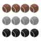 thumbnail image 1 of 12 Pcs Pelotas de tenis precortadas para andadores, accesorios universales para deslizadores de andadores, Gris/Marrón/Negro, 1 of 6