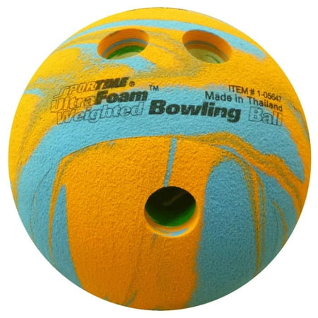 Sportime UltraFoam Weighted Bowling Ball, 6.75
