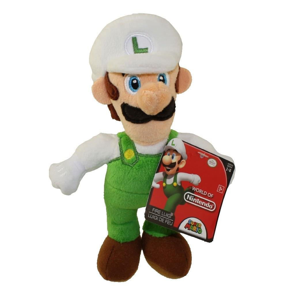 SUPER MARIO E LUIGI fire SOFT TOY WHITE PUPPETS CHARACTERS bros plush doll fire 