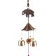 thumbnail image 4 of Campanas Viento Metal Y Cobre Adornos Colgantes Campanas Y Campanillas Viento Cobre Múltiple Artesanías Regalos Bendición Cumpleaños (Elefante) MT001 Elefante TXW#674433.04, 4 of 9